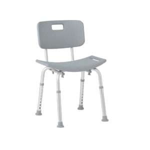MEDLINE Adjustable Bath Bench with Removable Back